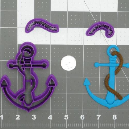 Anchor and Rope 266-D361 Cookie Cutter Set 4 inch