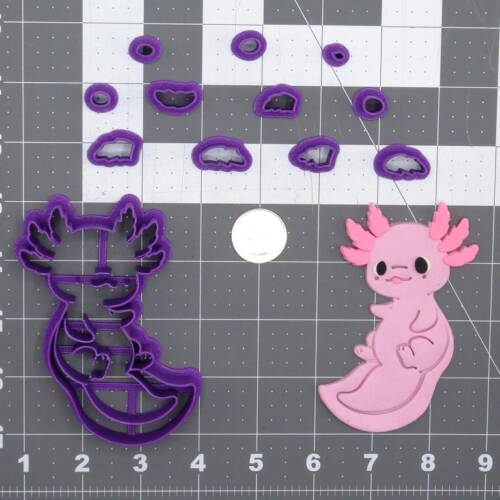 Axolotl Body 266-D453 Cookie Cutter Set 4 inch