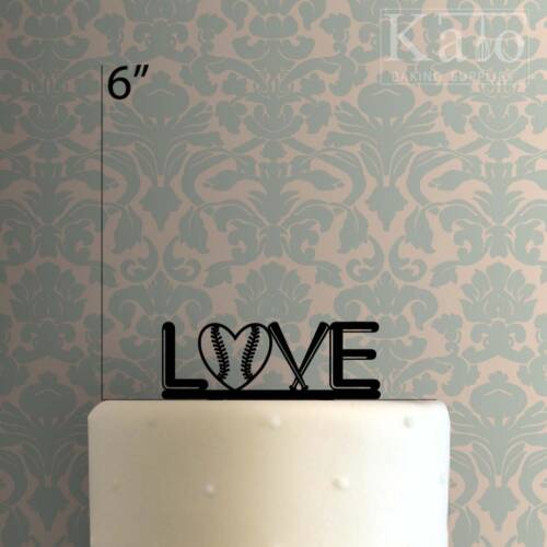 Baseball Love 225-344 Cake Topper