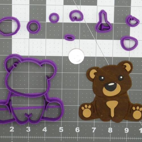 Bear Body 266-D299 Cookie Cutter Set 4 inch