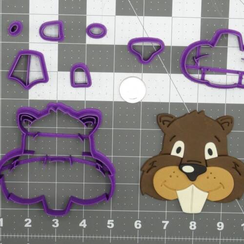 Beaver Head 266-D287 Cookie Cutter Set 4 inch