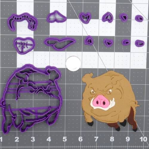 Boar Body 266-D534 Cookie Cutter Set 4 inch