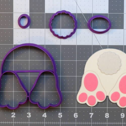 Bunny Butt 266-A677 Cookie Cutter Set 4 inch