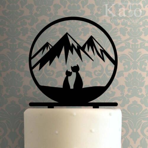 Cats in Love 225-349 Cake Topper