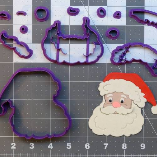 Christmas - Santa Claus 266-A615 Cookie Cutter Set