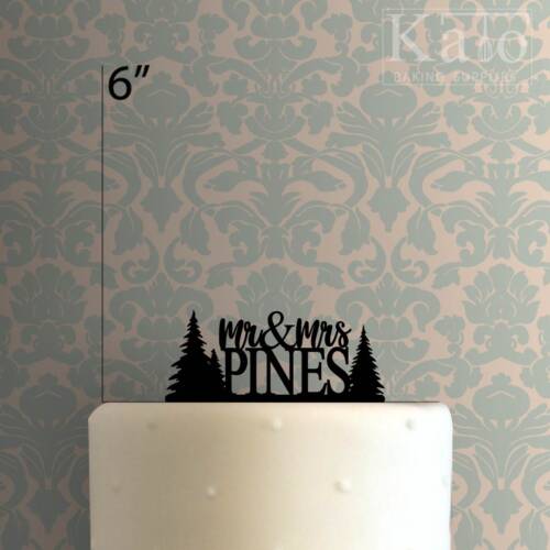 Custom Forest Mr & Mrs 225-439 Cake Topper