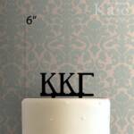 Custom Greek Alphabet 225-624 Cake Topper