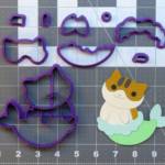Purrmaid 266-972 Cookie Cutter Set