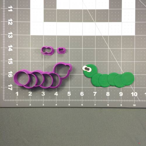 Caterpillar 266-184 Cookie Cutter Set 4 inch