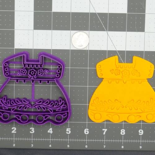 Cinco de Mayo Dress 266-D082 Cookie Cutter 4 inch