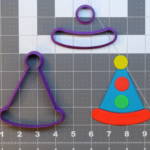 Clown Hat 266-A417 Cookie Cutter Set 4 inch