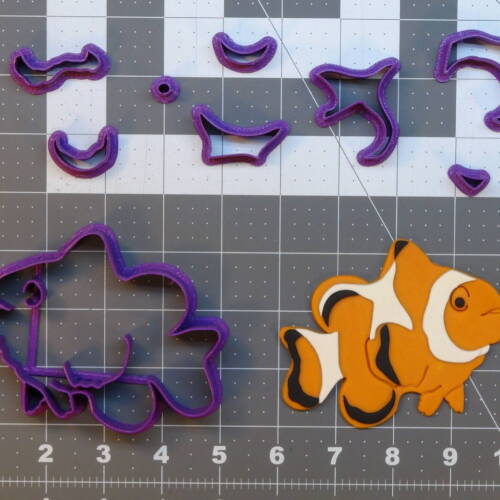 Clownfish 266-B462 Cookie Cutter Set 4 inch