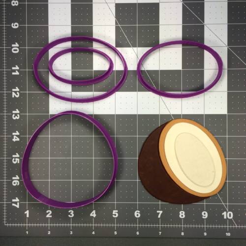 Coconut 266-298 Cookie Cutter Set 4 inch