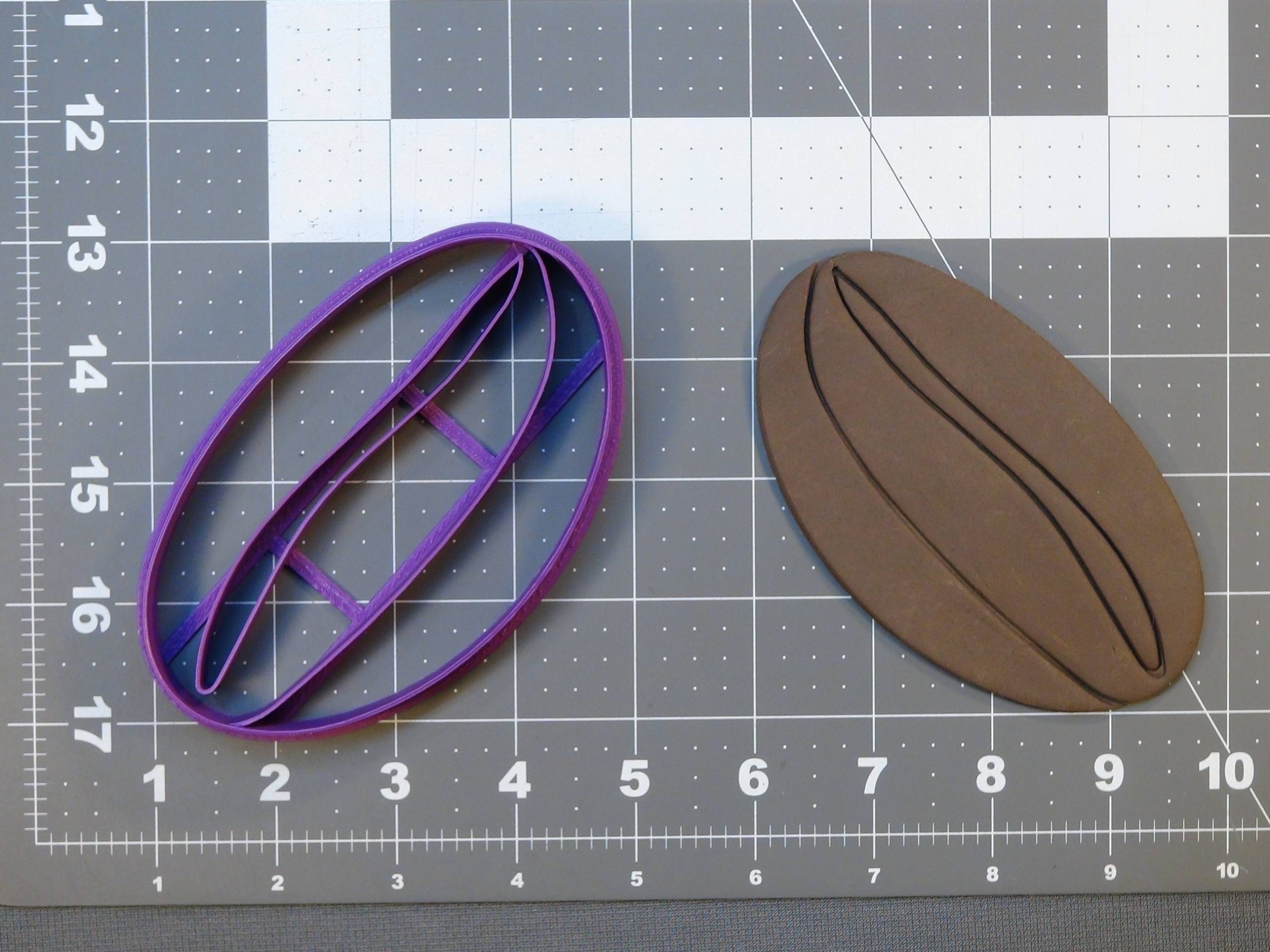 Coffee Espresso Bean 266-C239 Cookie Cutter 4 inch Coffee Espresso Bean 266-C239 Cookie Cutter 4 inch