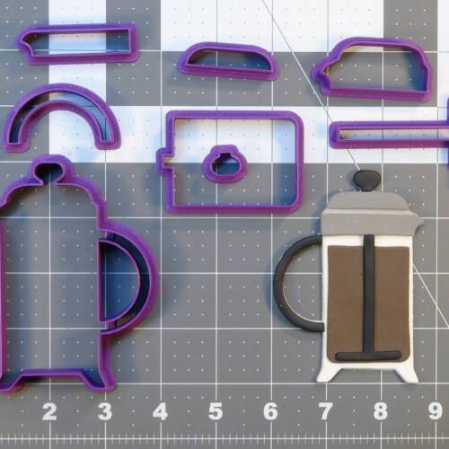 Coffee French Press 266-C252 Cookie Cutter Set 4 inch