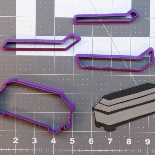 Coffin 266-A102 Cookie Cutter Set 4 inch