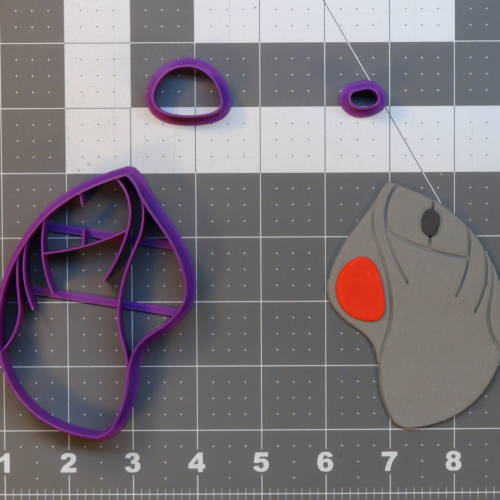 Computer Mouse 266-A855 Cookie Cutter Set 4 inch