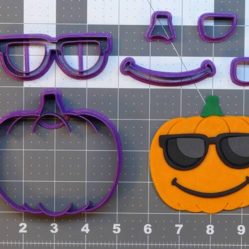 Cool Pumpkin 266-A309 Cookie Cutter Set 4 inch