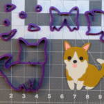Corgi 266-B956 Cookie Cutter Set 4 inch