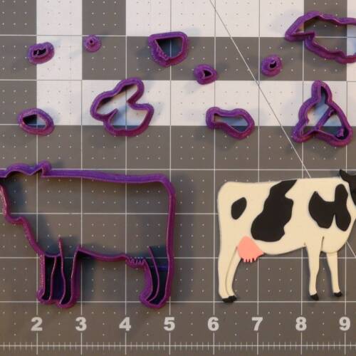 Cow 266-C168 Cookie Cutter Set 4 inch