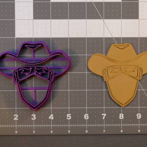Cowboy Bandit 266-C140 Cookie Cutter 4 inch