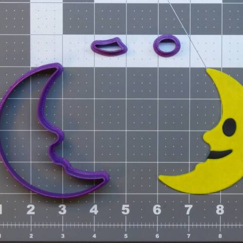 Crescent Moon Face 266-A360 Cookie Cutter Set 4 inch