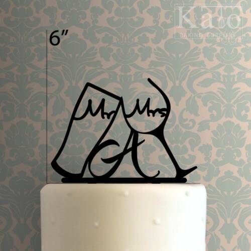 Custom Mr and Mrs 225-079 Cake Topper