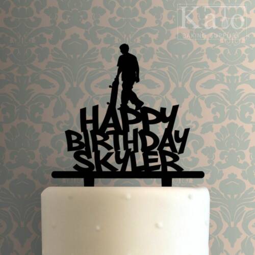 Custom Skater Happy Birthday 225-539 Cake Topper