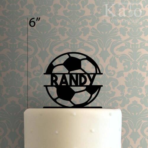 Custom Soccer Ball 225-304 Cake Topper