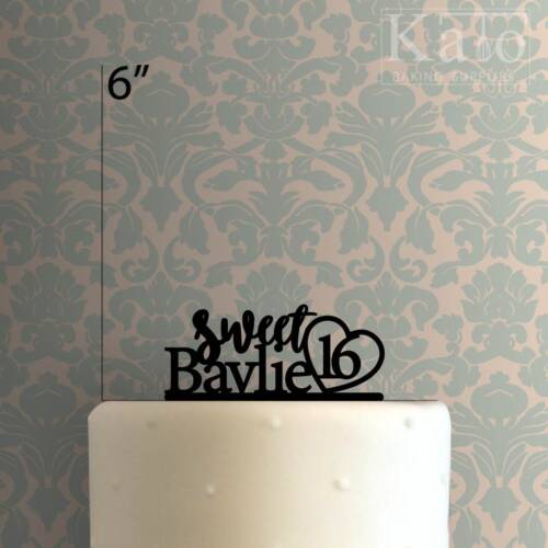 Custom Sweet 16 225-457 Cake Topper