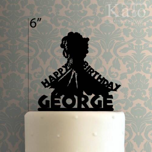 Custom Volcano Happy Birthday 225-039 Cake Topper