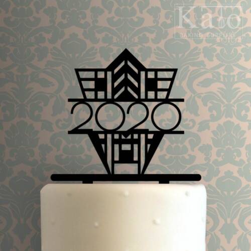 Custom Year Art Deco 225-833 Cake Topper