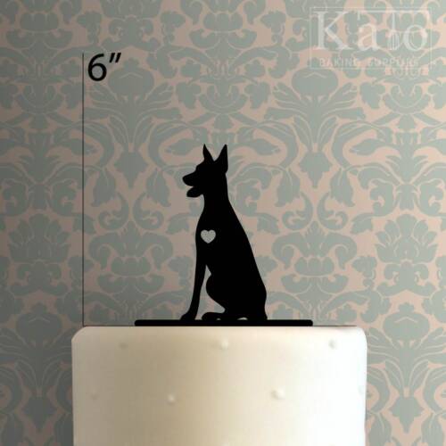 Dog Doberman 225-413 Cake Topper