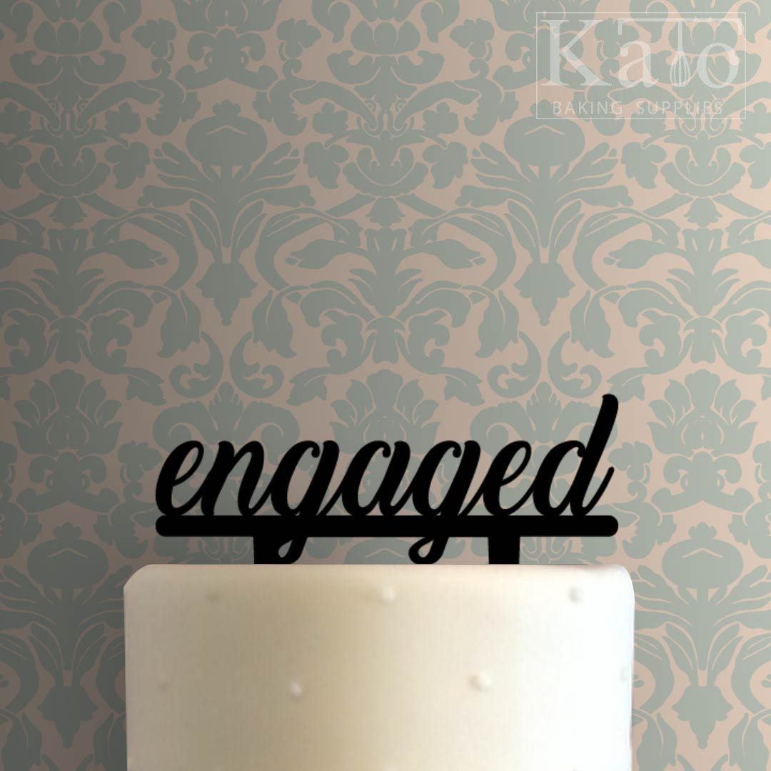 Engaged 225-758 Cake Topper