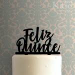 Feliz Quince 225-786 Cake Topper