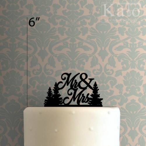 Forest Mr & Mrs 225-459 Cake Topper