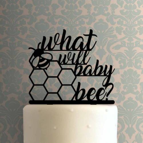 Gender Reveal - What Will Baby Bee 225-973 Cake Topper