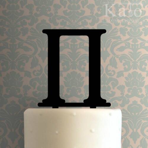 Greek Alphabet Pi 225-615 Cake Topper