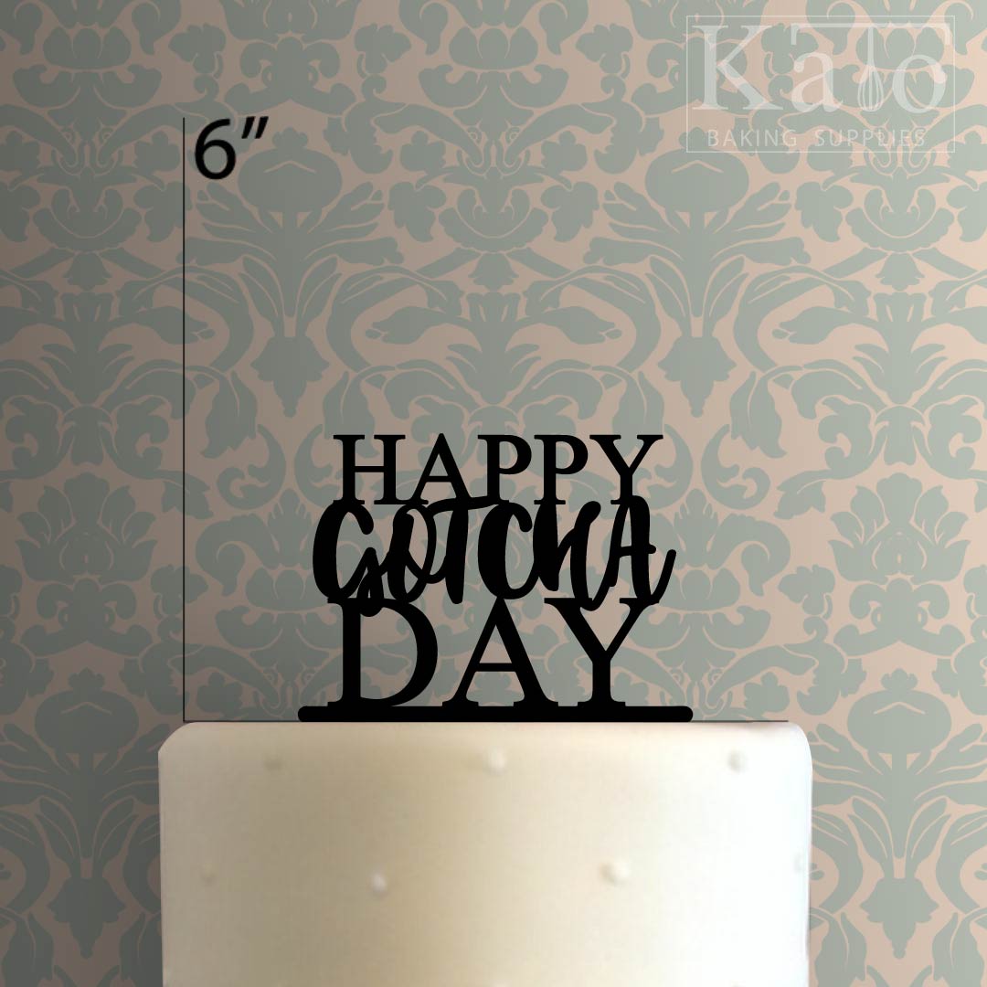 Happy Gotcha Day 225-477 Cake Topper