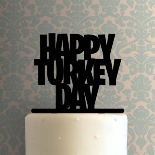 Happy Turkey Day 225-910 Cake Topper