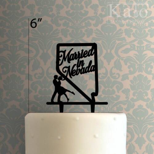 Married in Nevada 225-508 Cake Topper