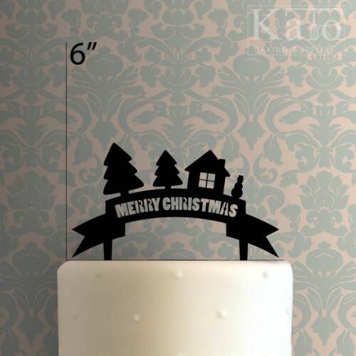 Merry Christmas 225-032 Cake Topper