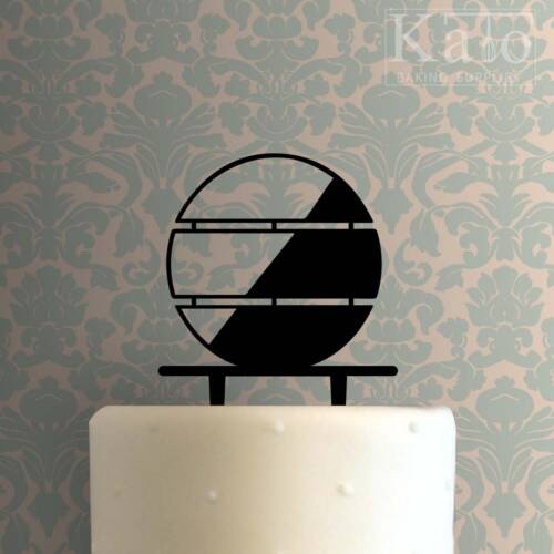 Minimalist Circle 225-498 Cake Topper