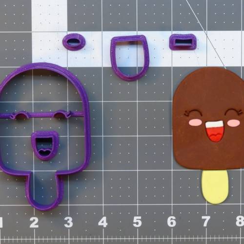 Cute Ice Cream 266-682 Cookie Cutter Set 4 inch