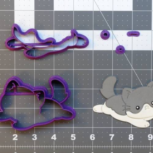Cute Kitten 266-765 Cookie Cutter Set 4 inch