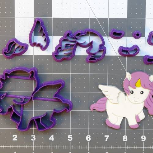 Cute Pegasus 266-781 Cookie Cutter Set 4 inch