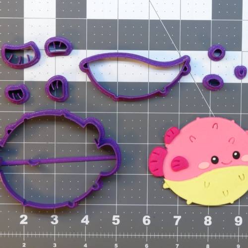 Cute Pufferfish 266-764 Cookie Cutter Set 4 inch