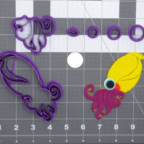 Cuttlefish 266-D364 Cookie Cutter Set 4 inch