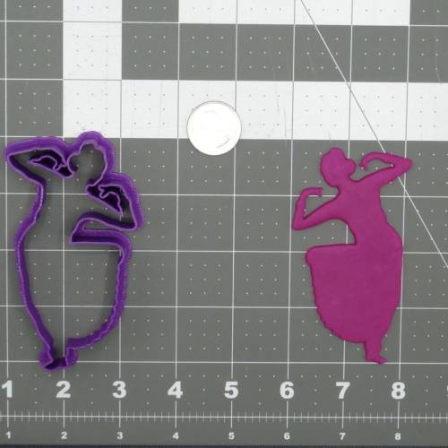 Dance Move 266-D301 Cookie Cutter Silhouette 4 inch