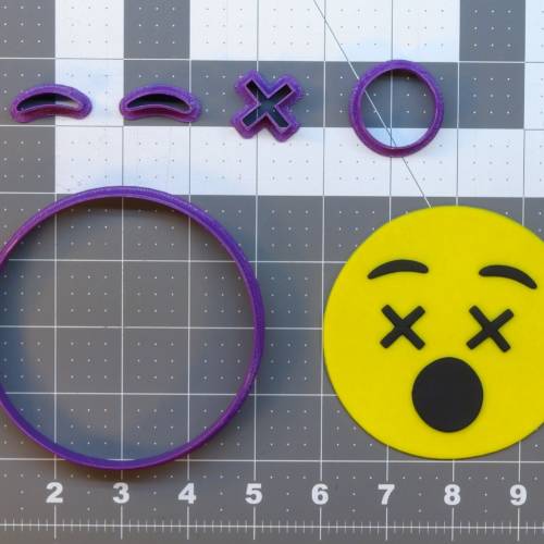 Dead Emoji 266-A013 Cookie Cutter Set 4 inch